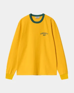 89 Ringer Long Sleeve T-Shirt | Quince / Rainforest Carhartt WIP