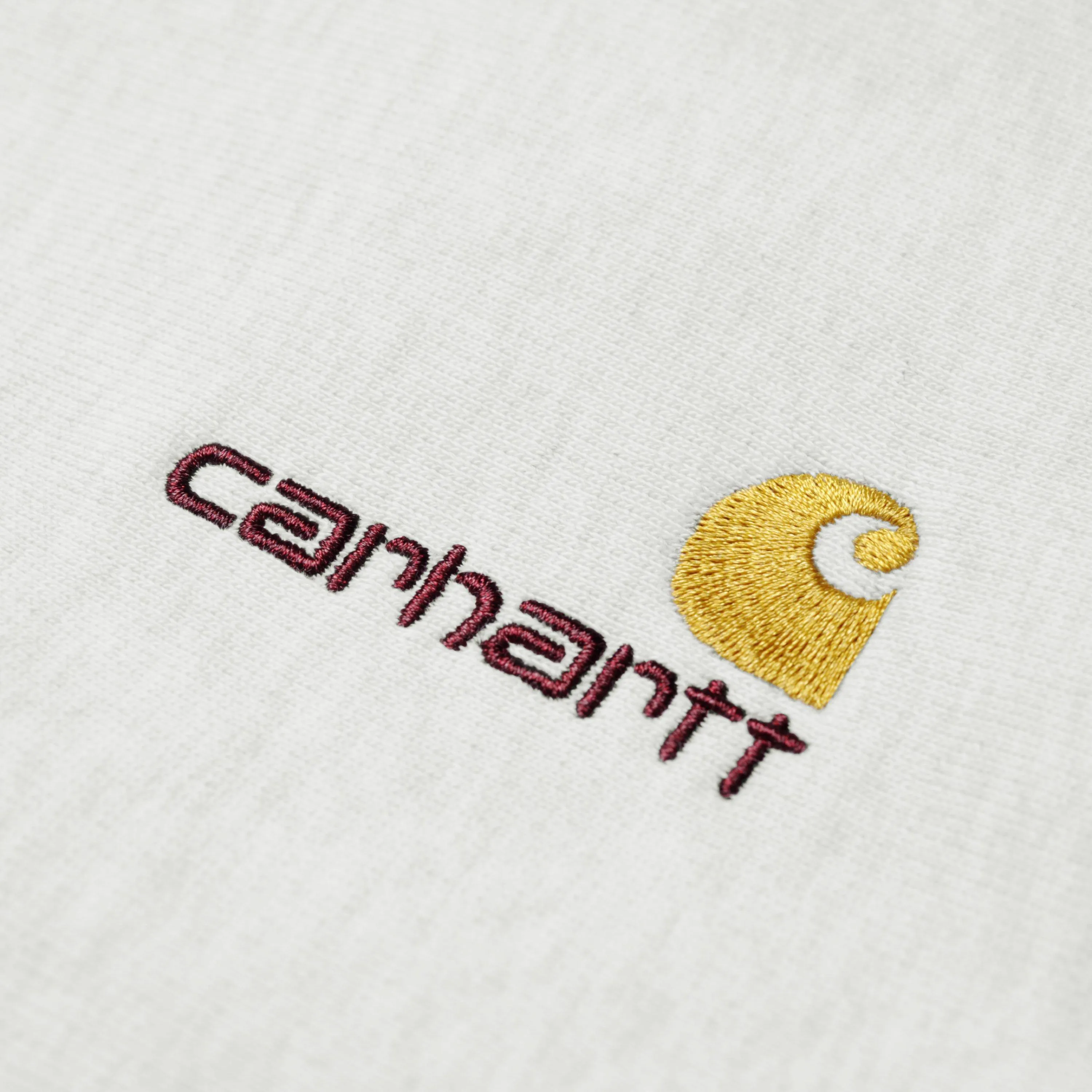 American Script Sweatshirt | Ash Heather Carhartt WIP