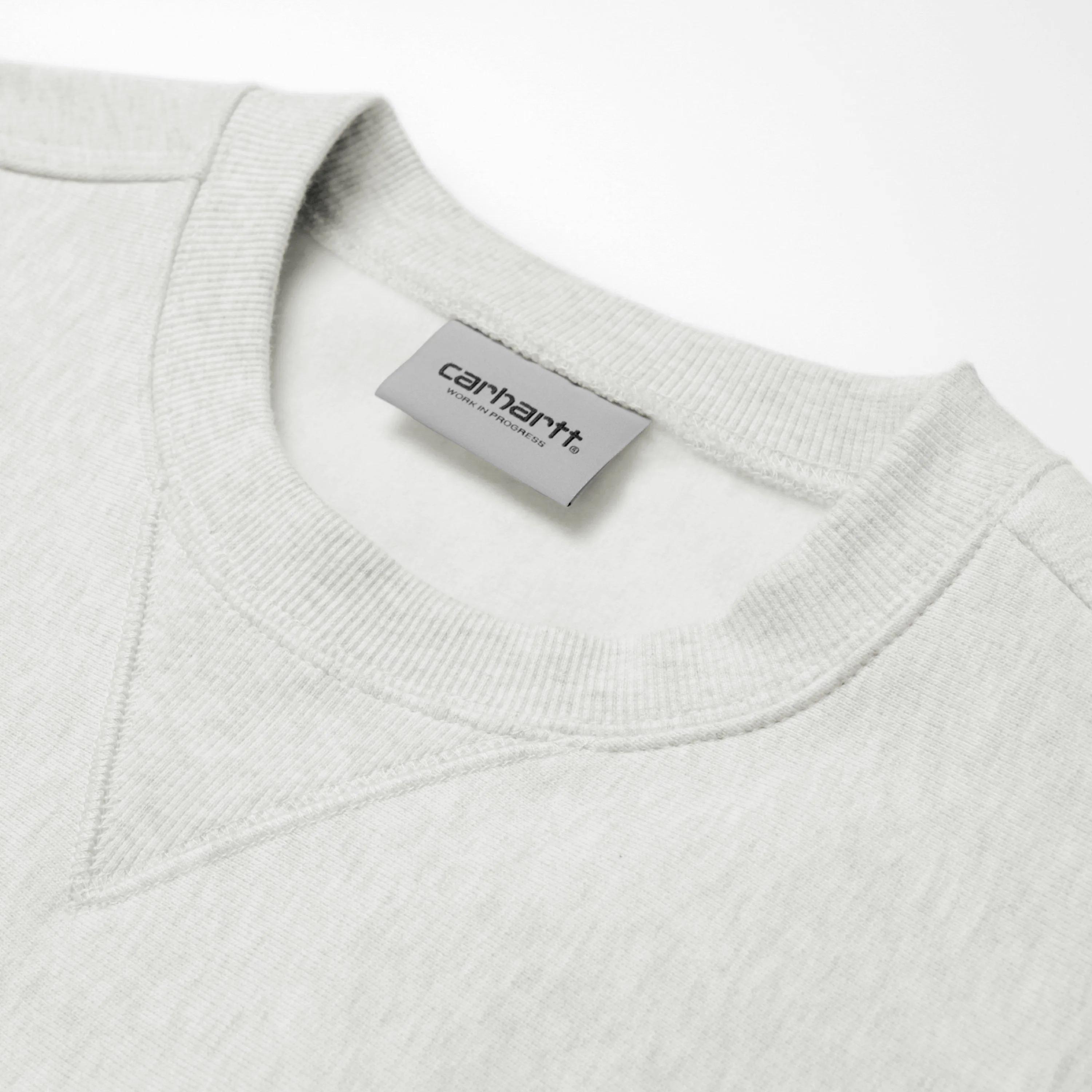 American Script Sweatshirt | Ash Heather Carhartt WIP
