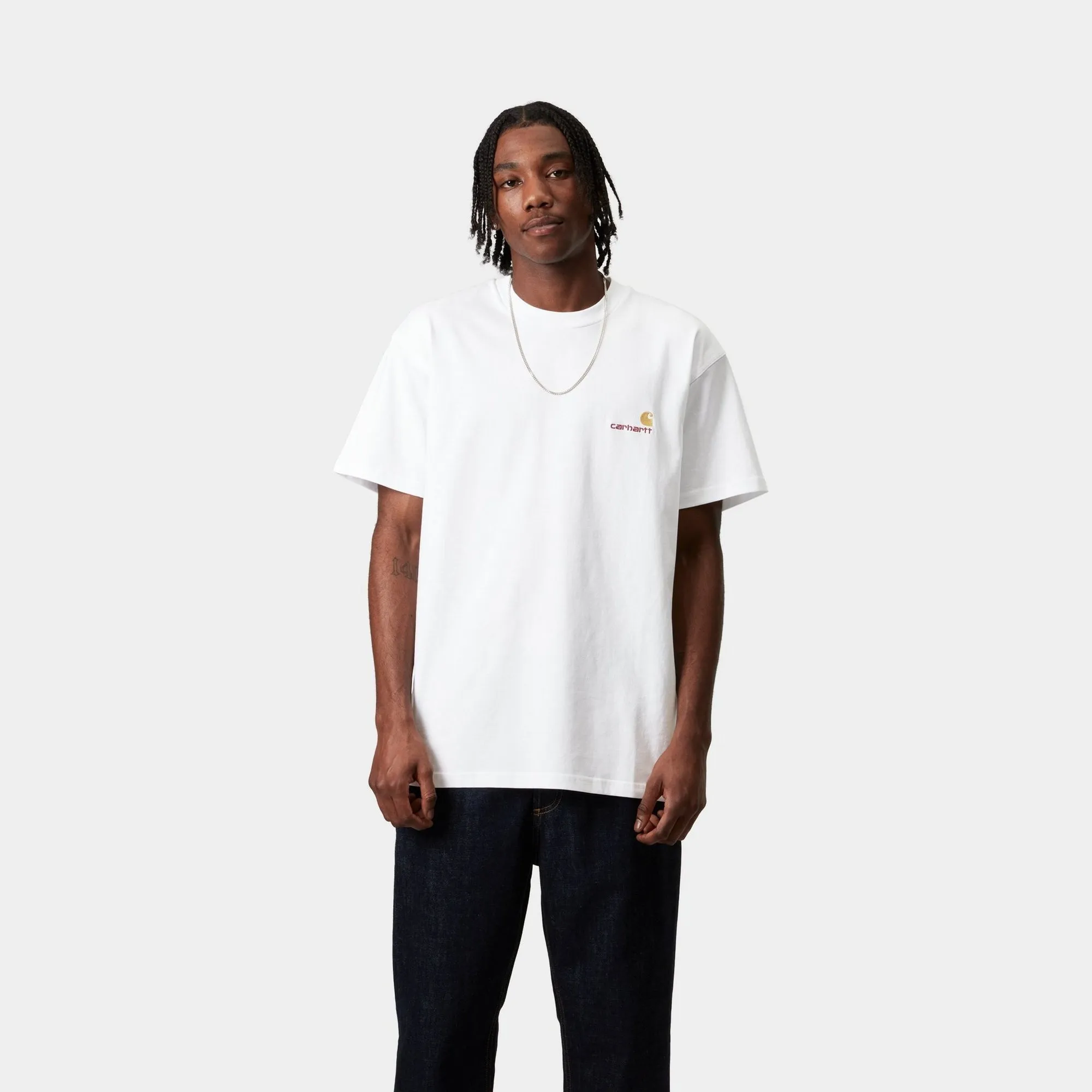 American Script T-Shirt | White Carhartt WIP