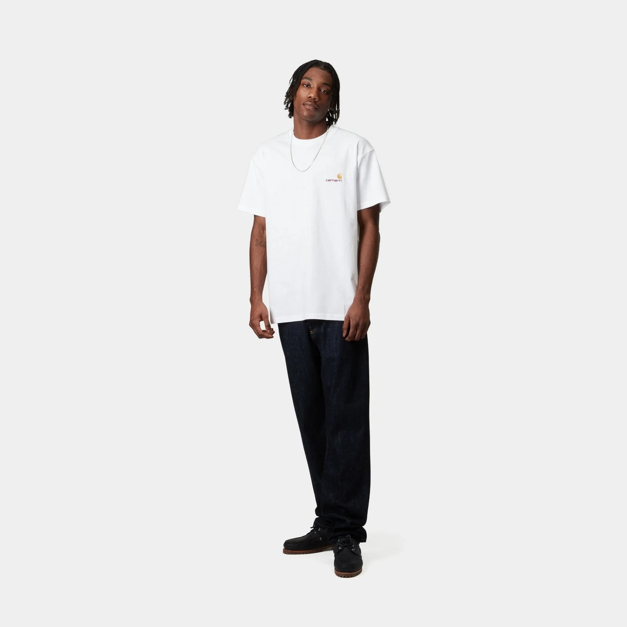 American Script T-Shirt | White Carhartt WIP
