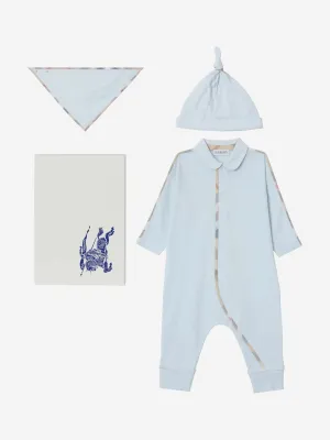 Baby Boys Hamilton Romper Set in Blue