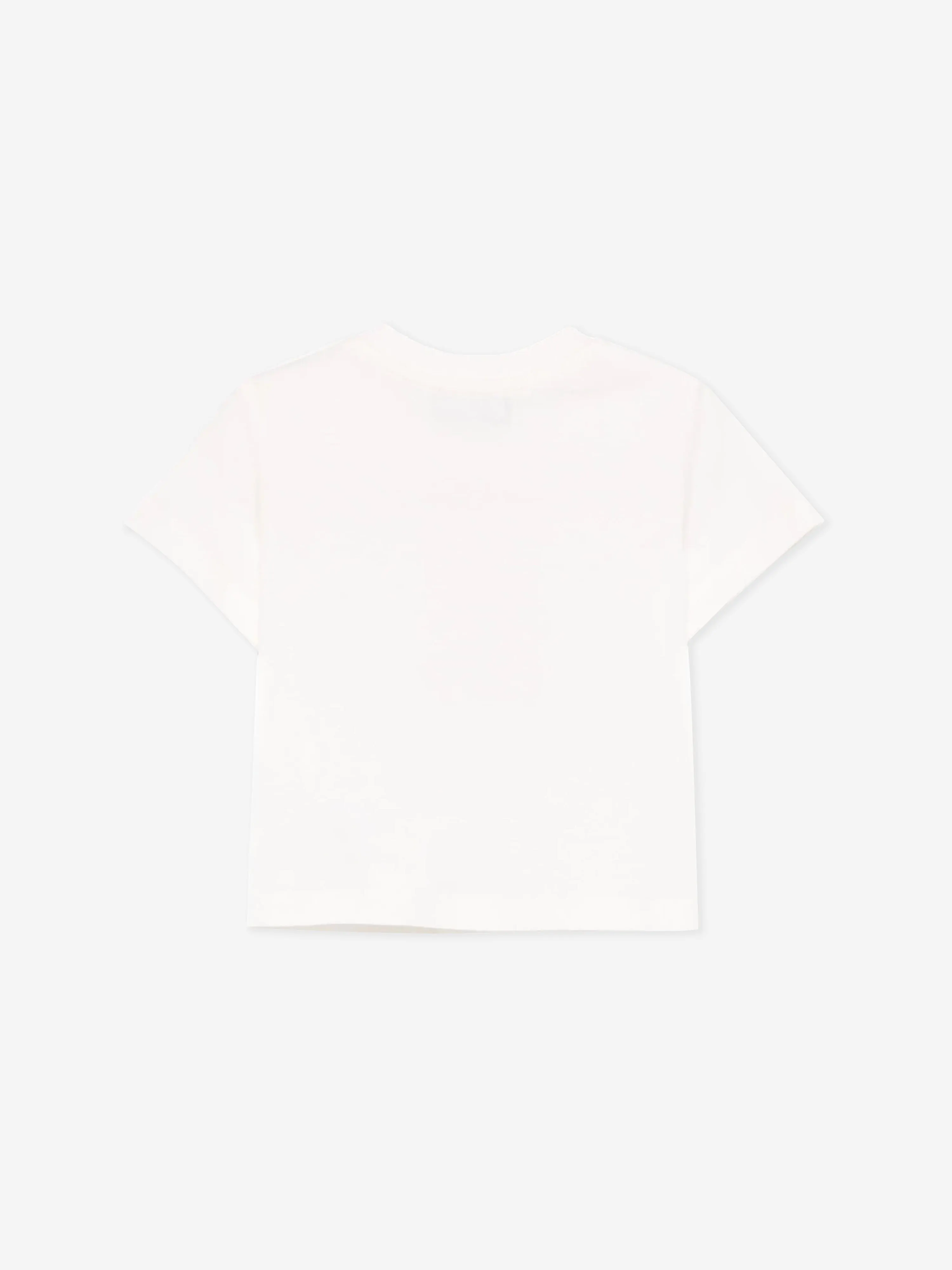 Baby Teddy Bear Logo T-Shirt in Ivory