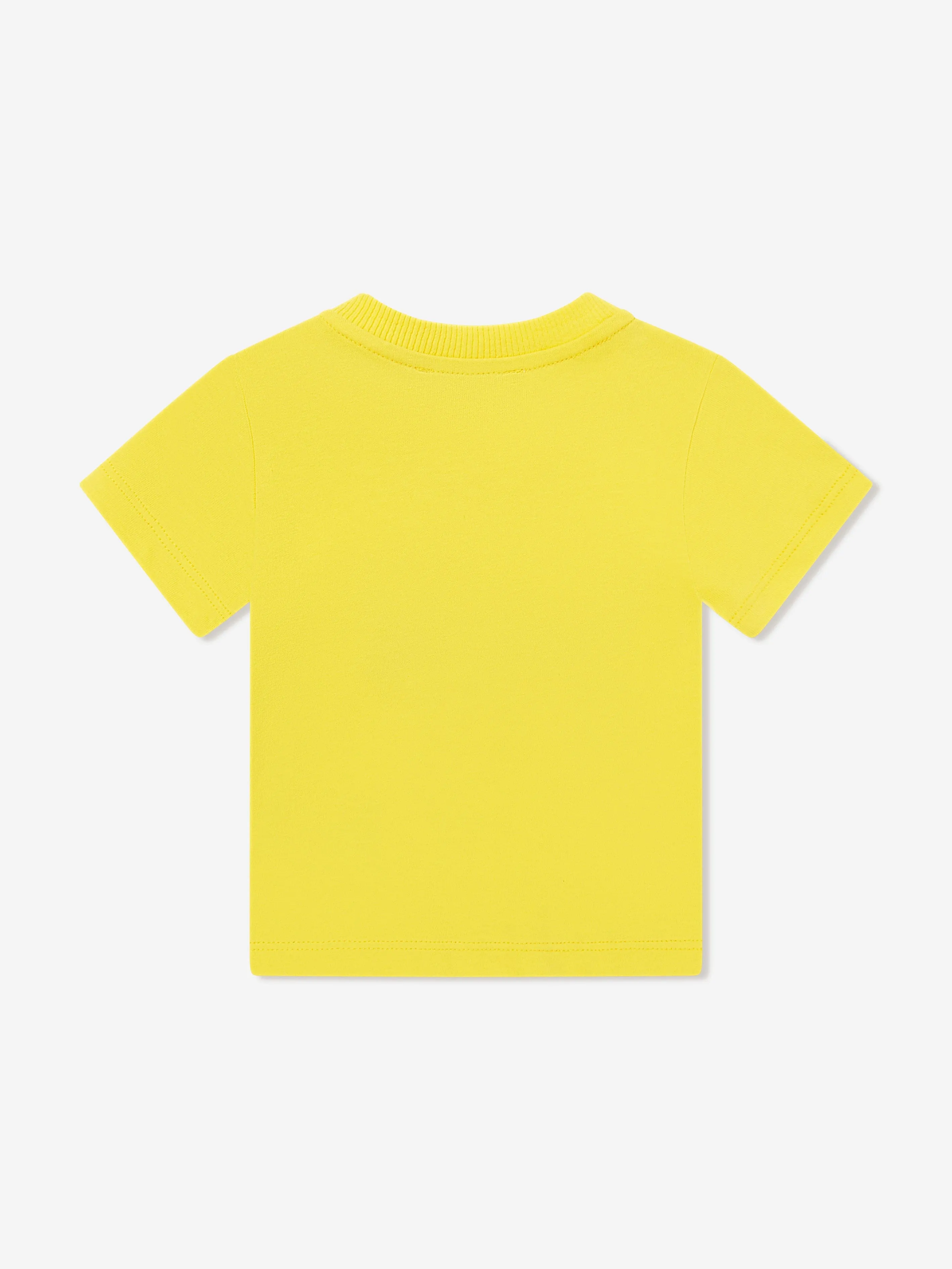 Baby Teddy Bear Logo T-Shirt in Yellow