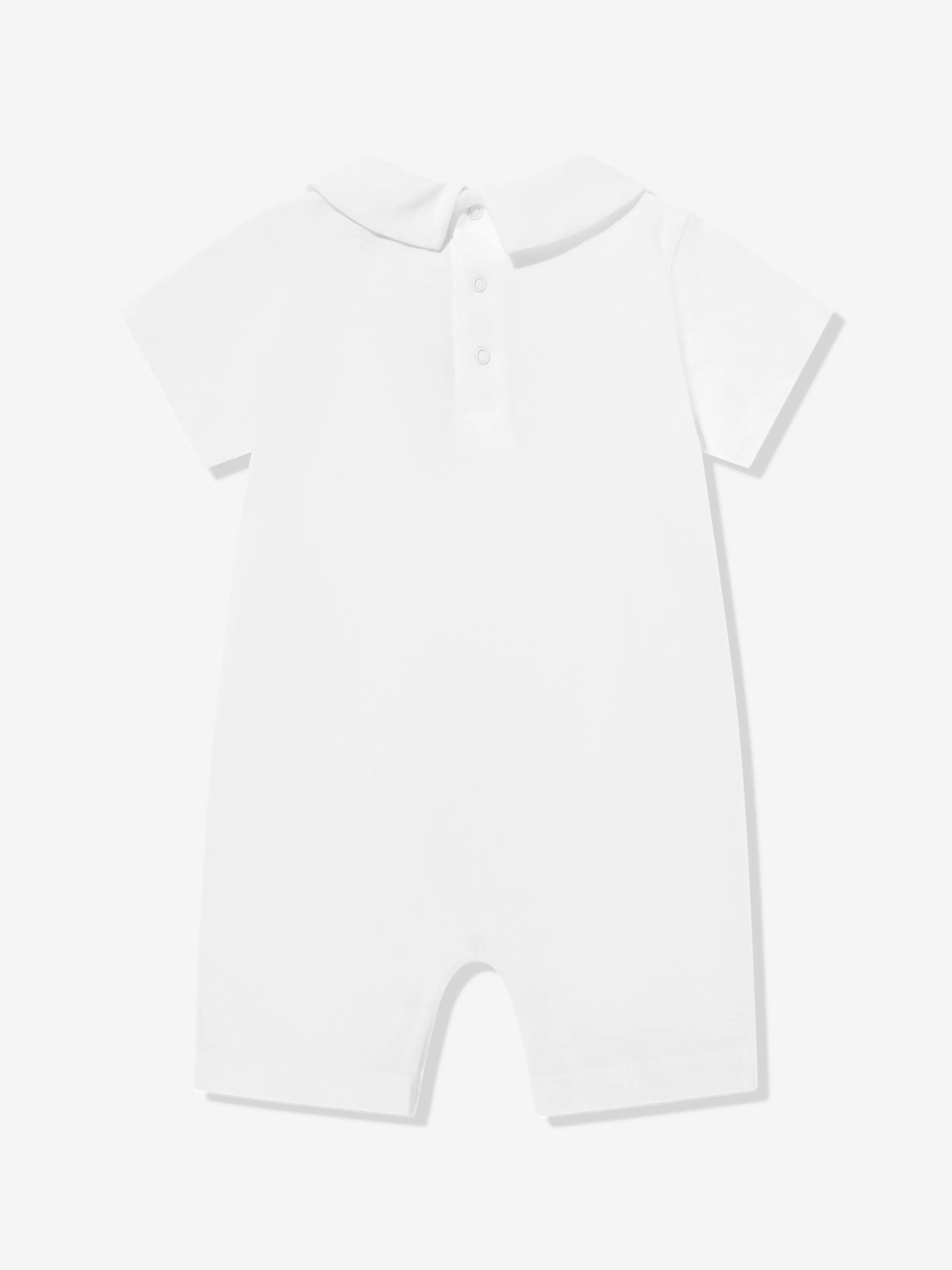 Baby Teddy Bear Romper in Ivory