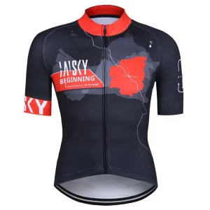 Baisky TRMSJ990 Mens Cycling Jersey (Map)