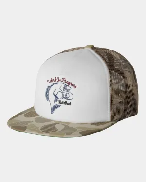 Bait Shack Trucker Cap | Desert / White Duck Camo Carhartt WIP