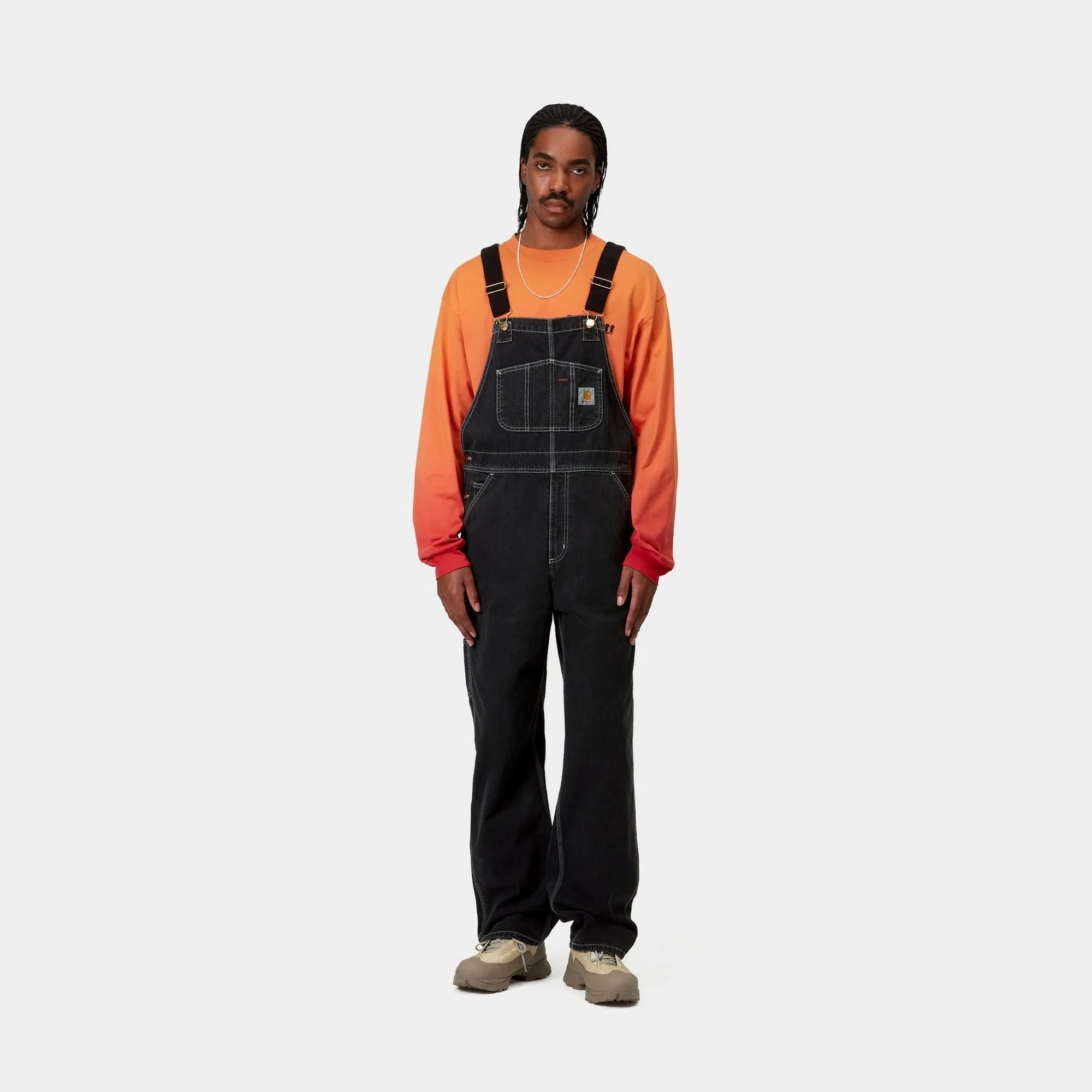Bib Overall - Denim | Black (stone washed) Carhartt WIP