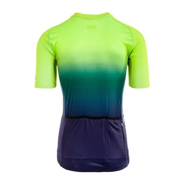 Bioracer Spitfire Mens Cycling Jersey (Jupiter Sunset Green)