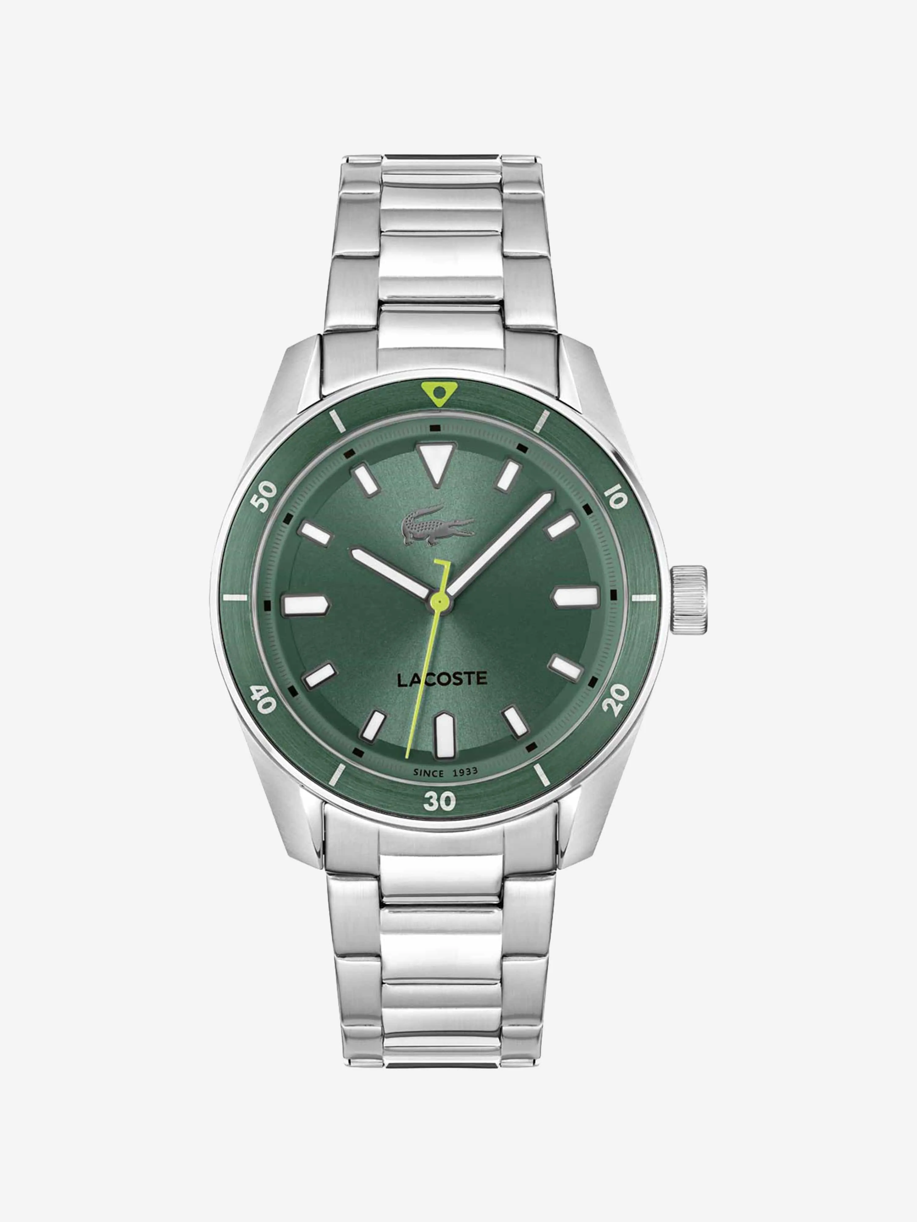 Boys Boston Quartz Watch in Silver (39mm)