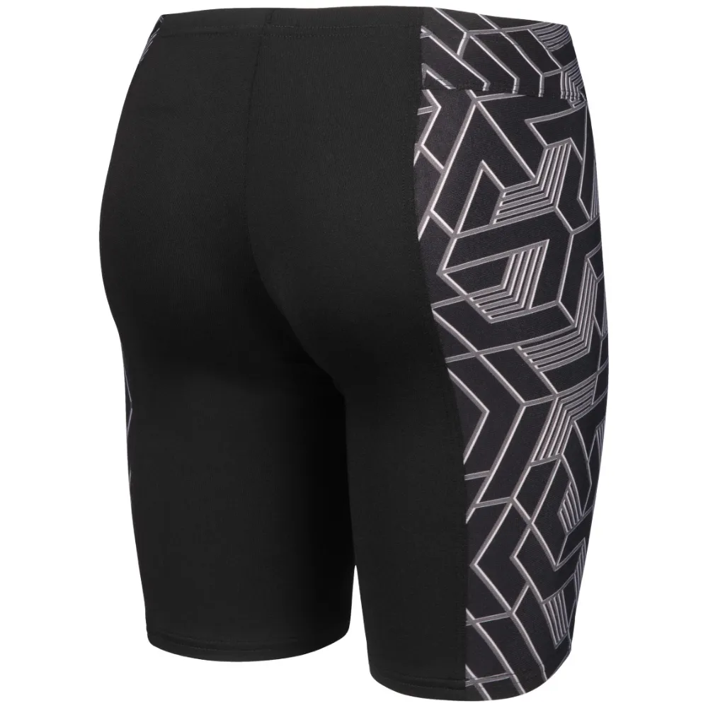 BOYS' SWIM JAMMER ARENA ESCAPE - BLACK/TEAM BLACK