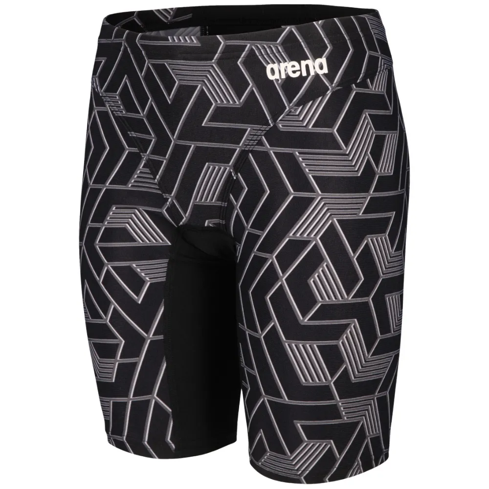 BOYS' SWIM JAMMER ARENA ESCAPE - BLACK/TEAM BLACK