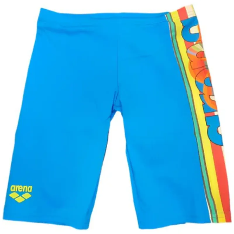 BOYS' SWIM JAMMER PALETTE - MULTI SOFT GREEN/BLUE RIVER