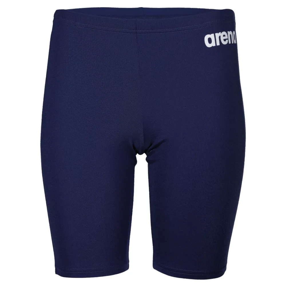 BOYS' TEAM SWIM JAMMER SOLID - NAVY