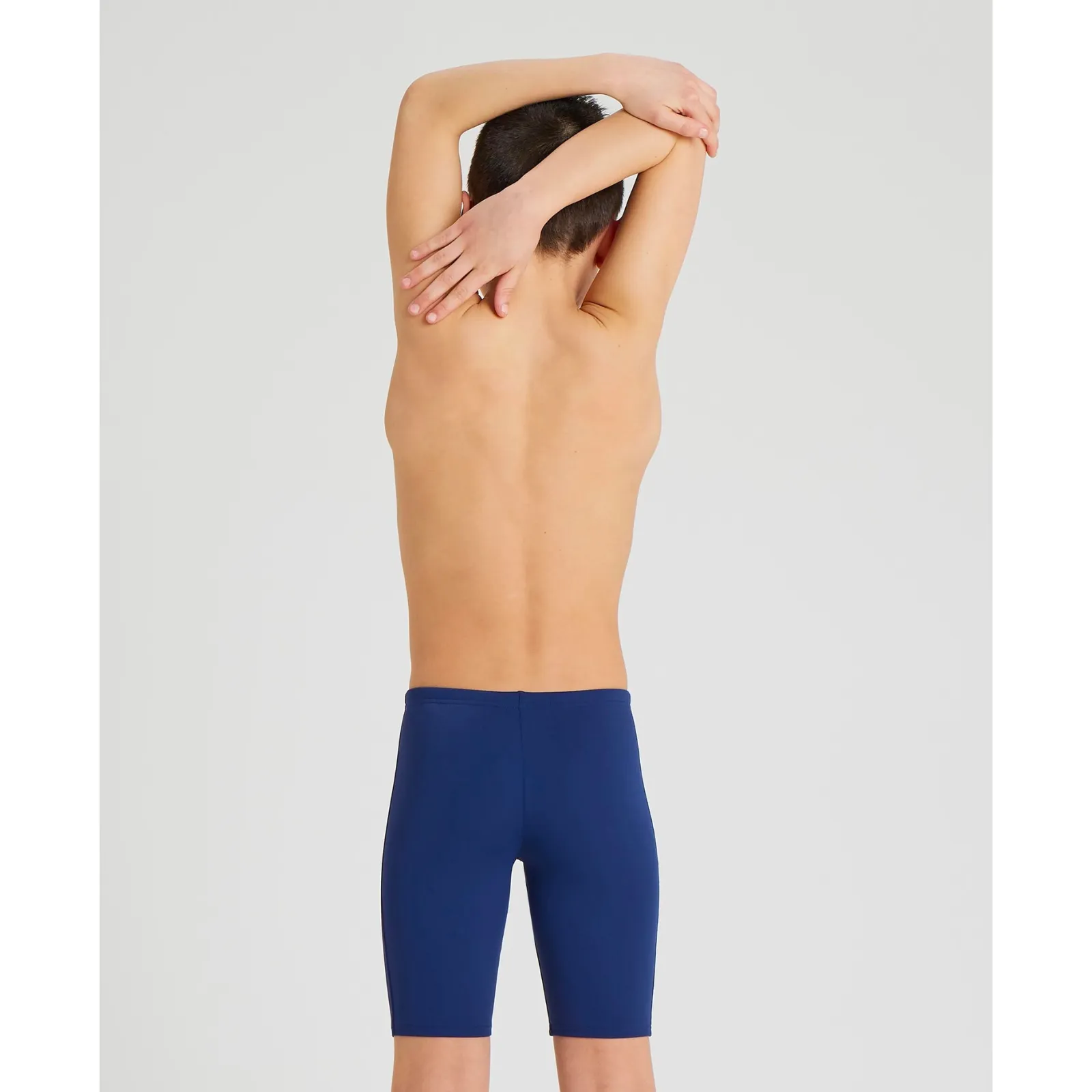BOYS' TEAM SWIM JAMMER SOLID - NAVY