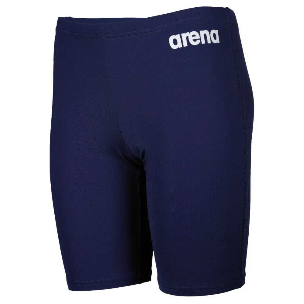 BOYS' TEAM SWIM JAMMER SOLID - NAVY