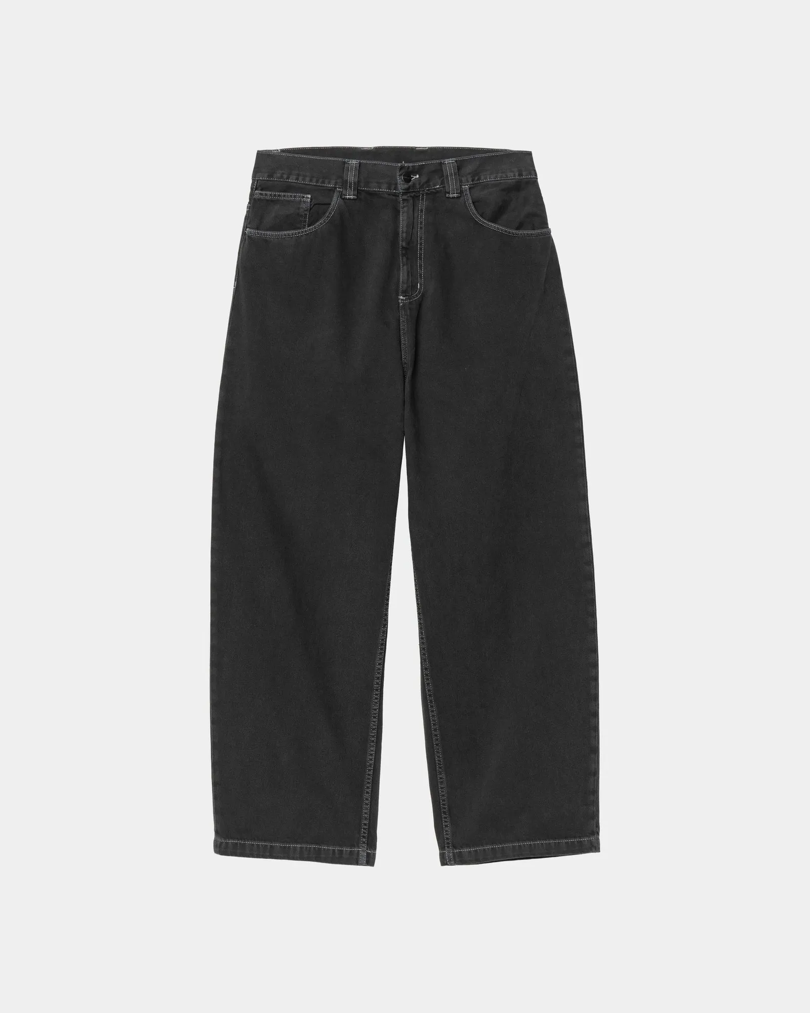 Brandon Pant - Twill | Black (stone dyed) Carhartt WIP