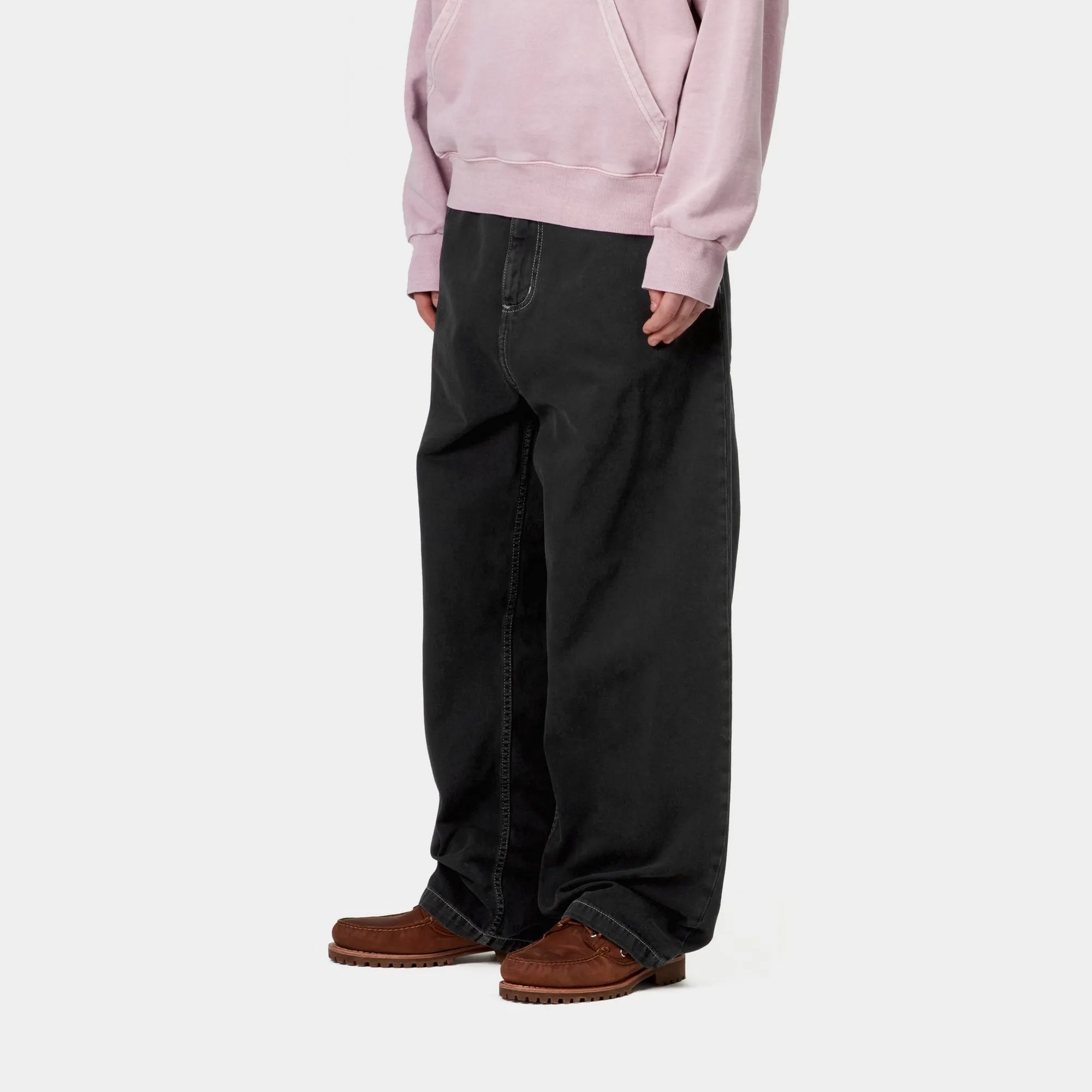 Brandon Pant - Twill | Black (stone dyed) Carhartt WIP