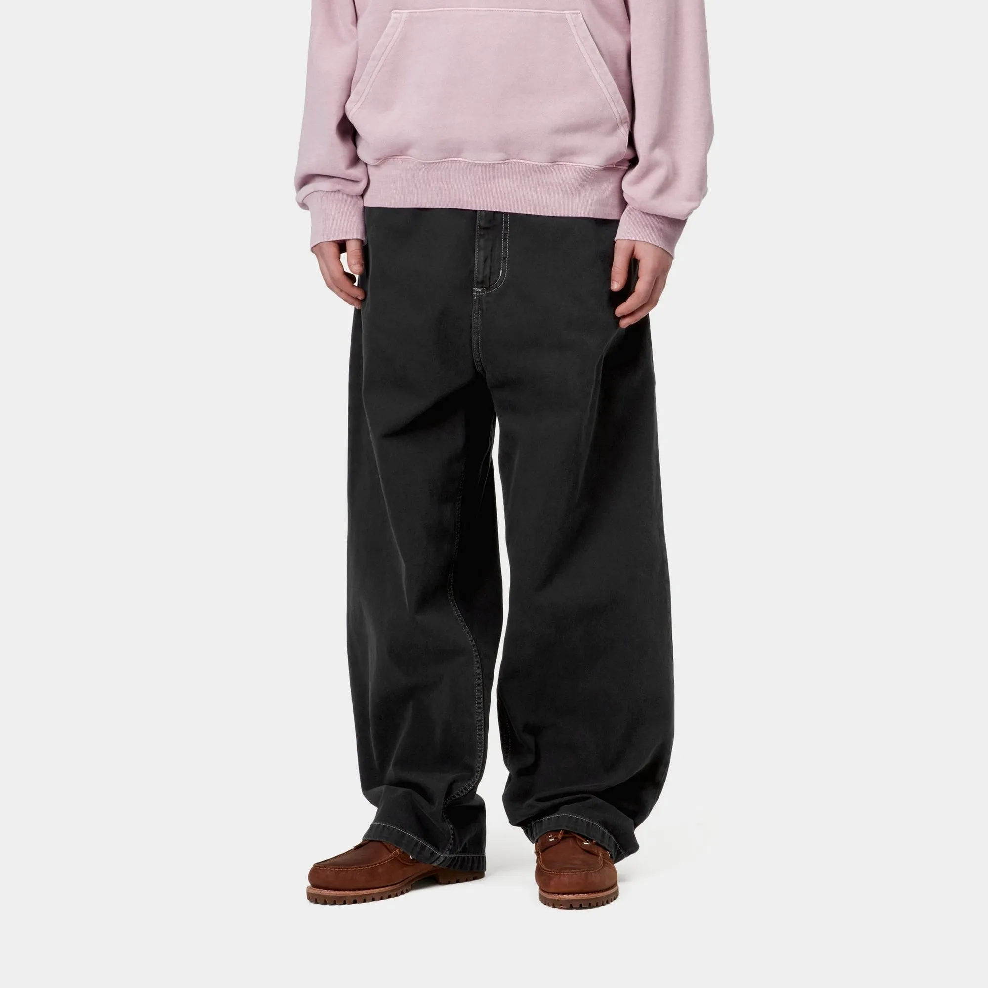 Brandon Pant - Twill | Black (stone dyed) Carhartt WIP