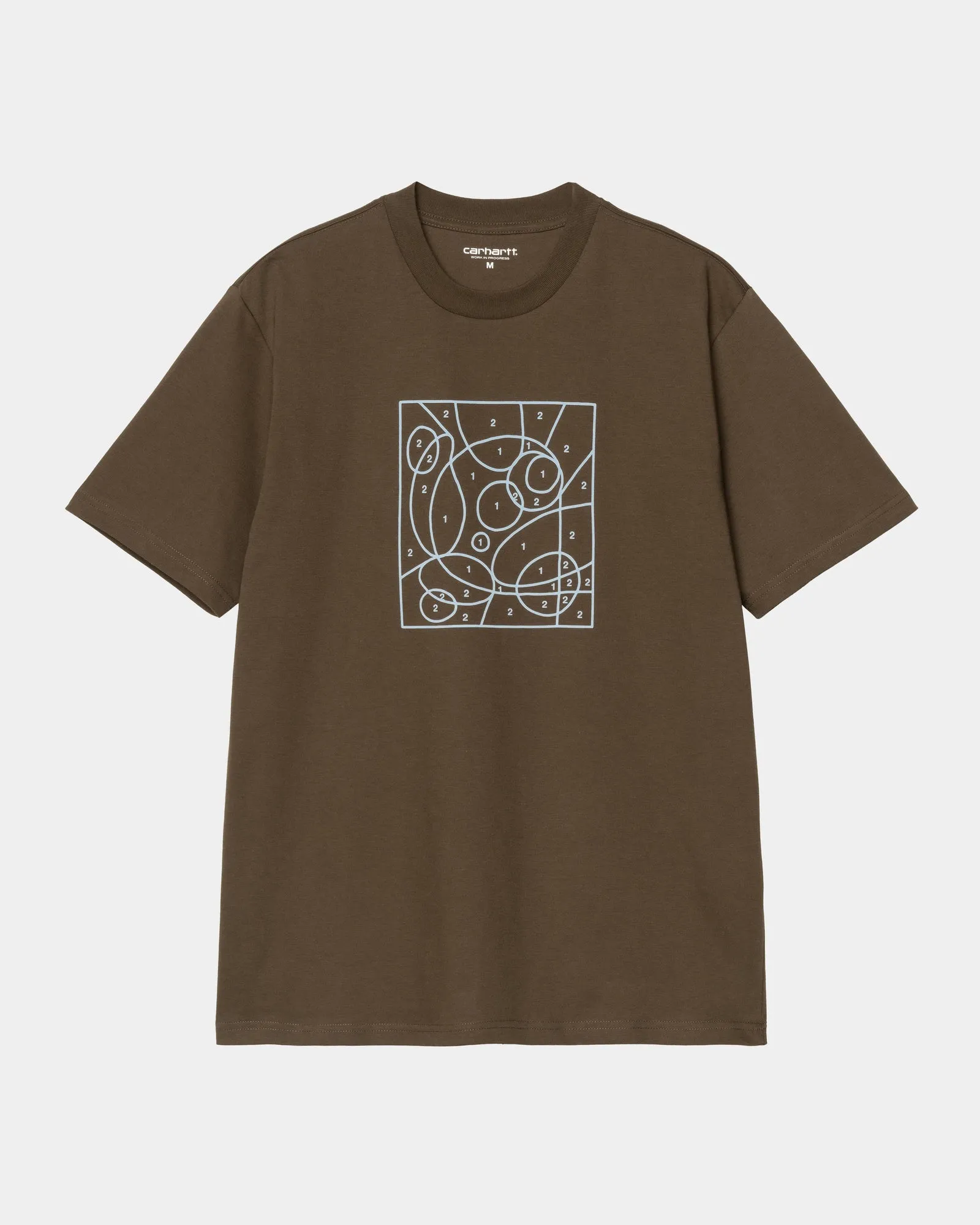 By The Numbers T-Shirt | Liberica / Air Sky Carhartt WIP