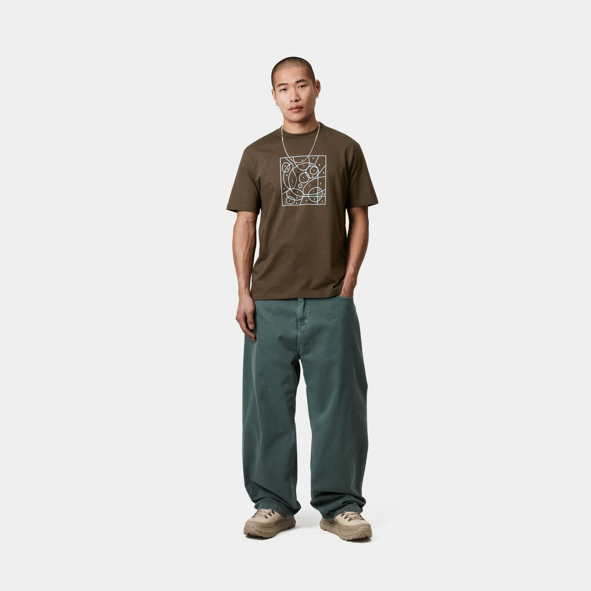 By The Numbers T-Shirt | Liberica / Air Sky Carhartt WIP