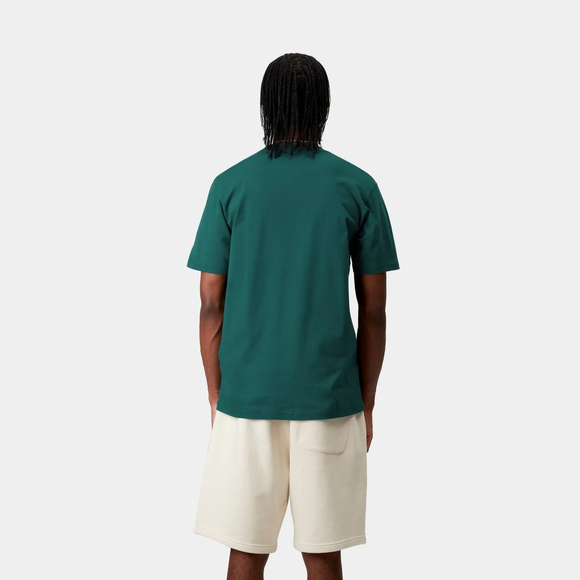 By The Numbers T-Shirt | Rainforest / Air Yellow Carhartt WIP