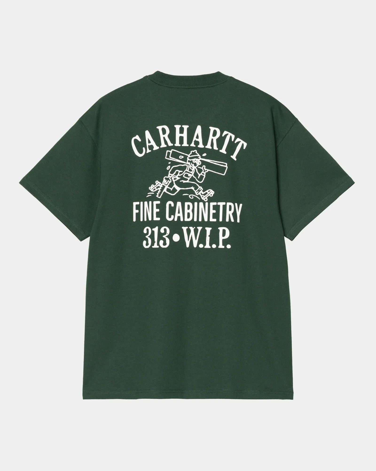 Cabinetry T-Shirt | Conifer / White Carhartt WIP
