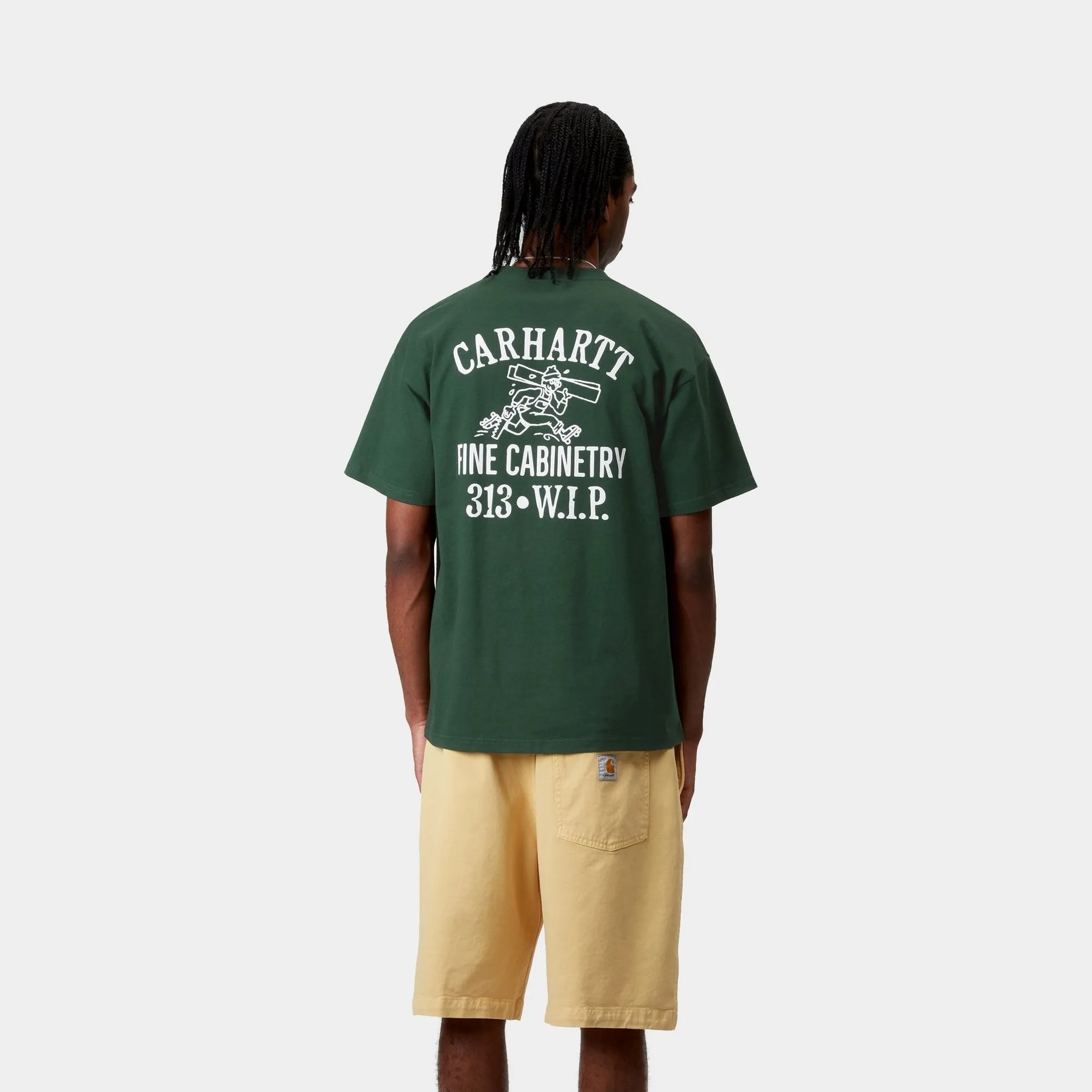Cabinetry T-Shirt | Conifer / White Carhartt WIP
