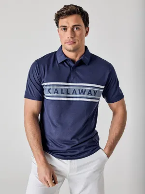 Callaway Legacy Collection™ Mens Logo Block Golf Polo Callaway Apparel