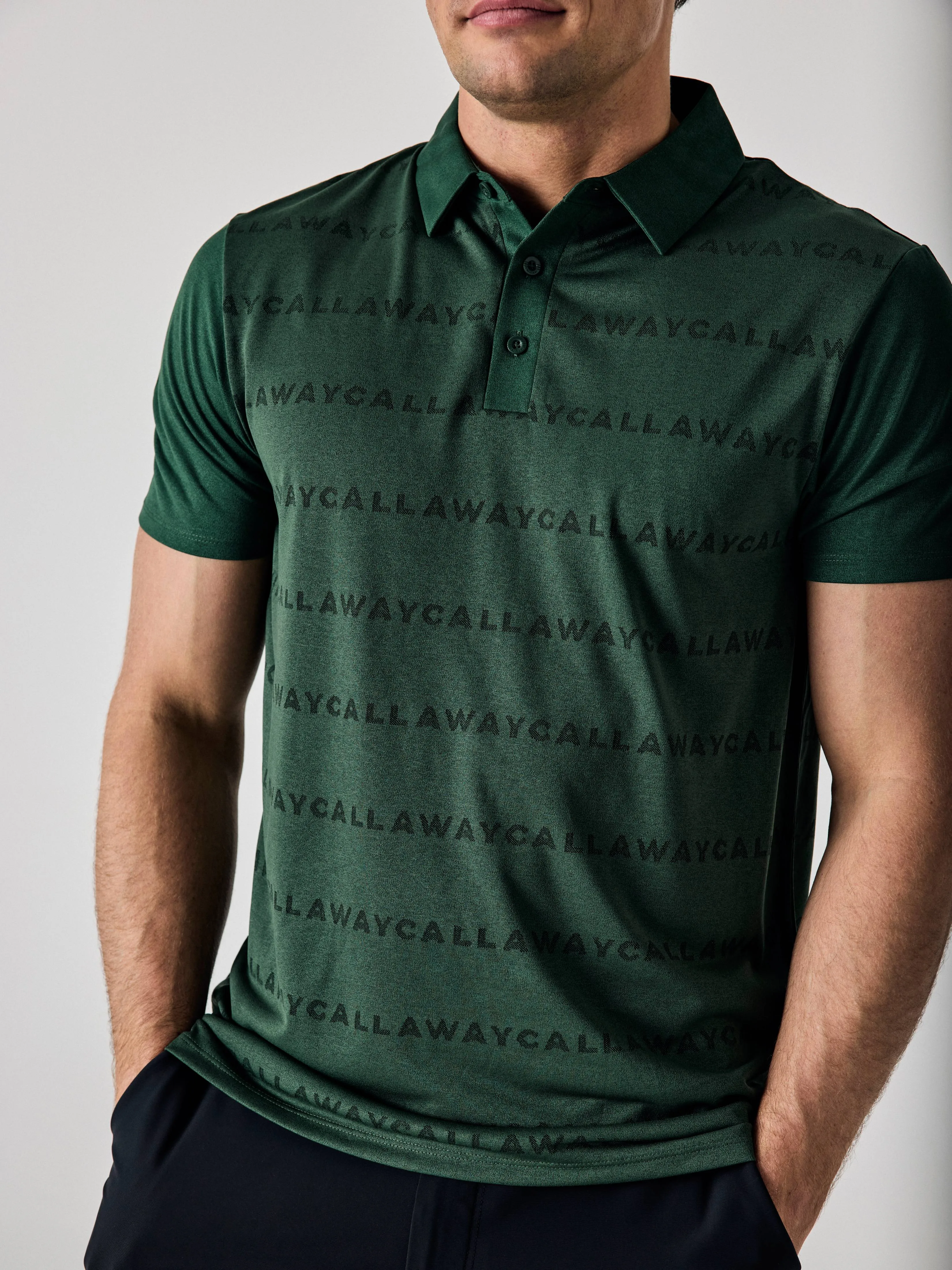 Callaway Legacy Collection™ Mens Logo Golf Polo Callaway Apparel