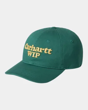 Carhartt WIP Script Cap | Rainforest / Air Yellow Carhartt WIP