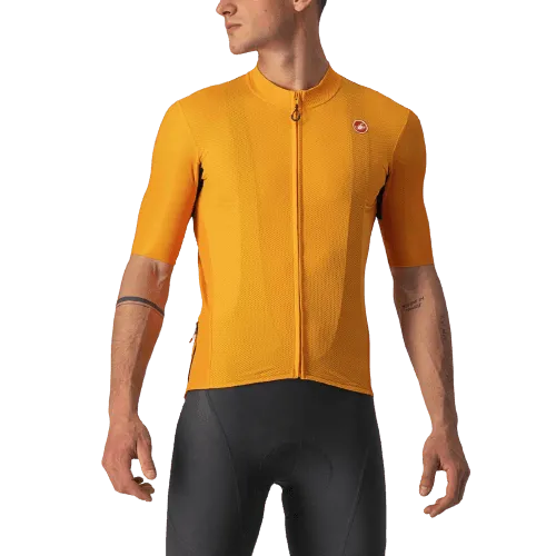 Castelli Endurance Elite Mens Cycling Jersey (Pop Orange)