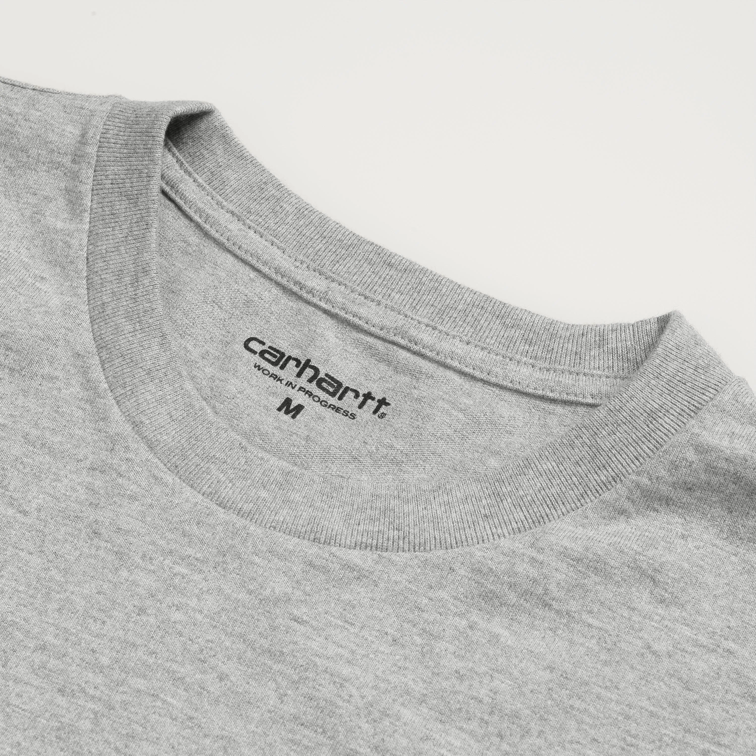 Chase Long Sleeve T-Shirt | Grey Heather Carhartt WIP