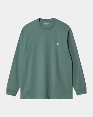 Chase Long Sleeve T-Shirt | Silver Pine Carhartt WIP