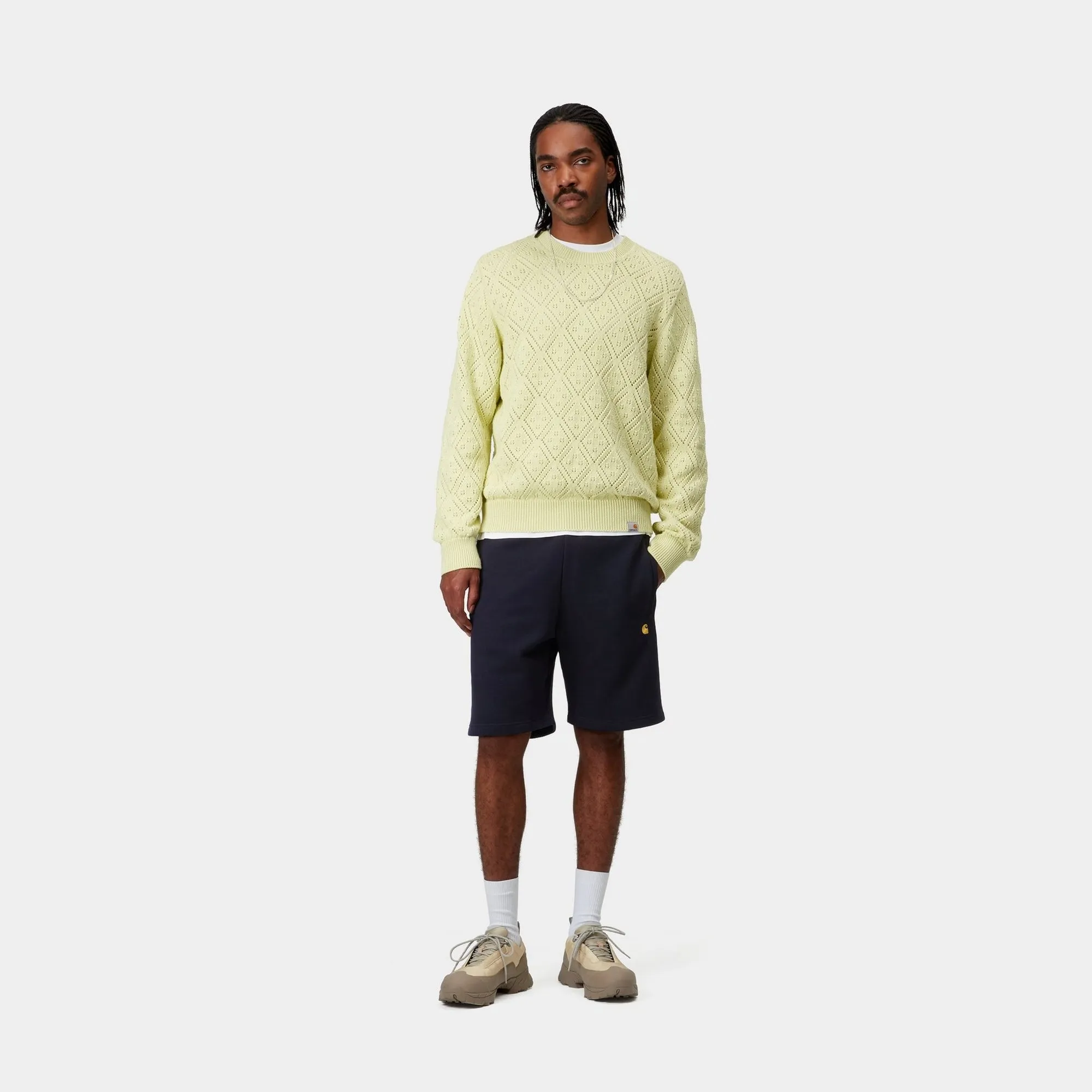 Chase Sweat Short | Dark Navy Carhartt WIP