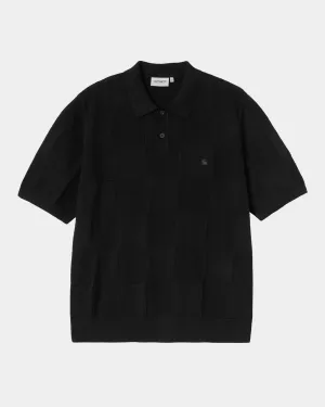 Checker Polo | Black Carhartt WIP