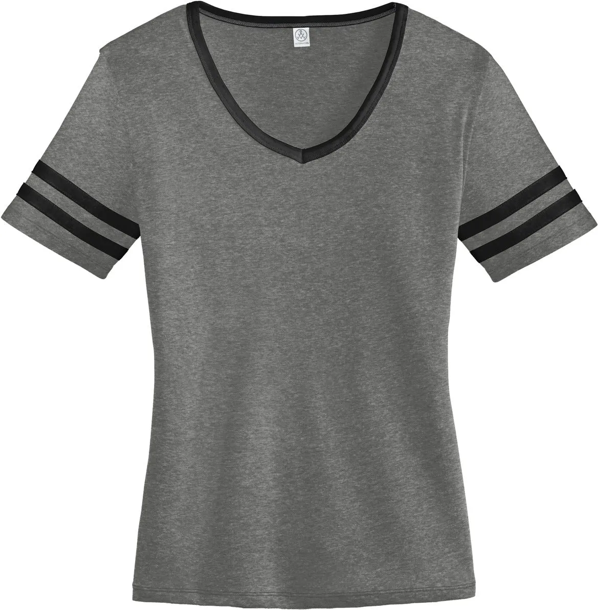 CLOSEOUT - Alternative Ladies Varsity Vintage 50/50 Tee