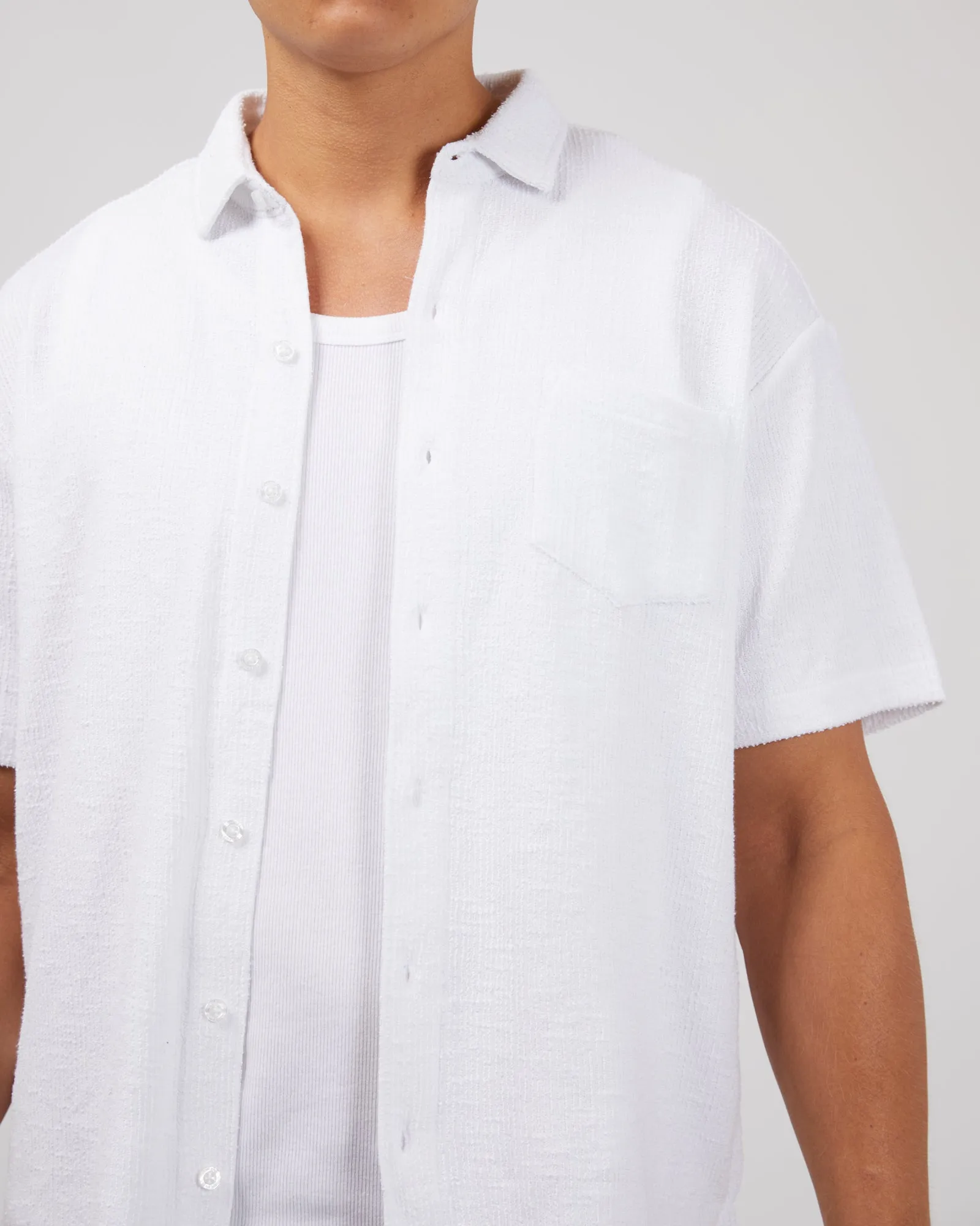 Cove Short Sleeve Shirt White