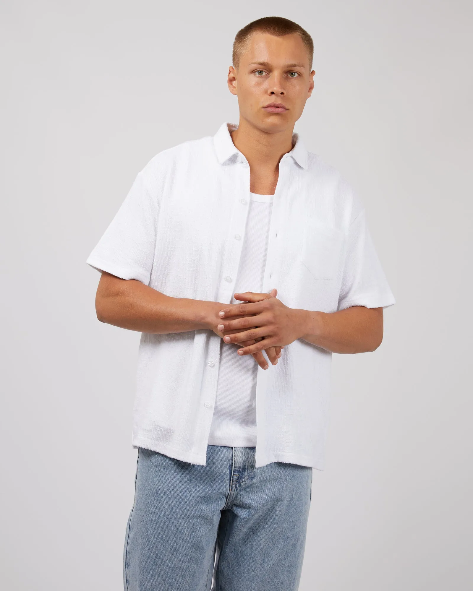Cove Short Sleeve Shirt White