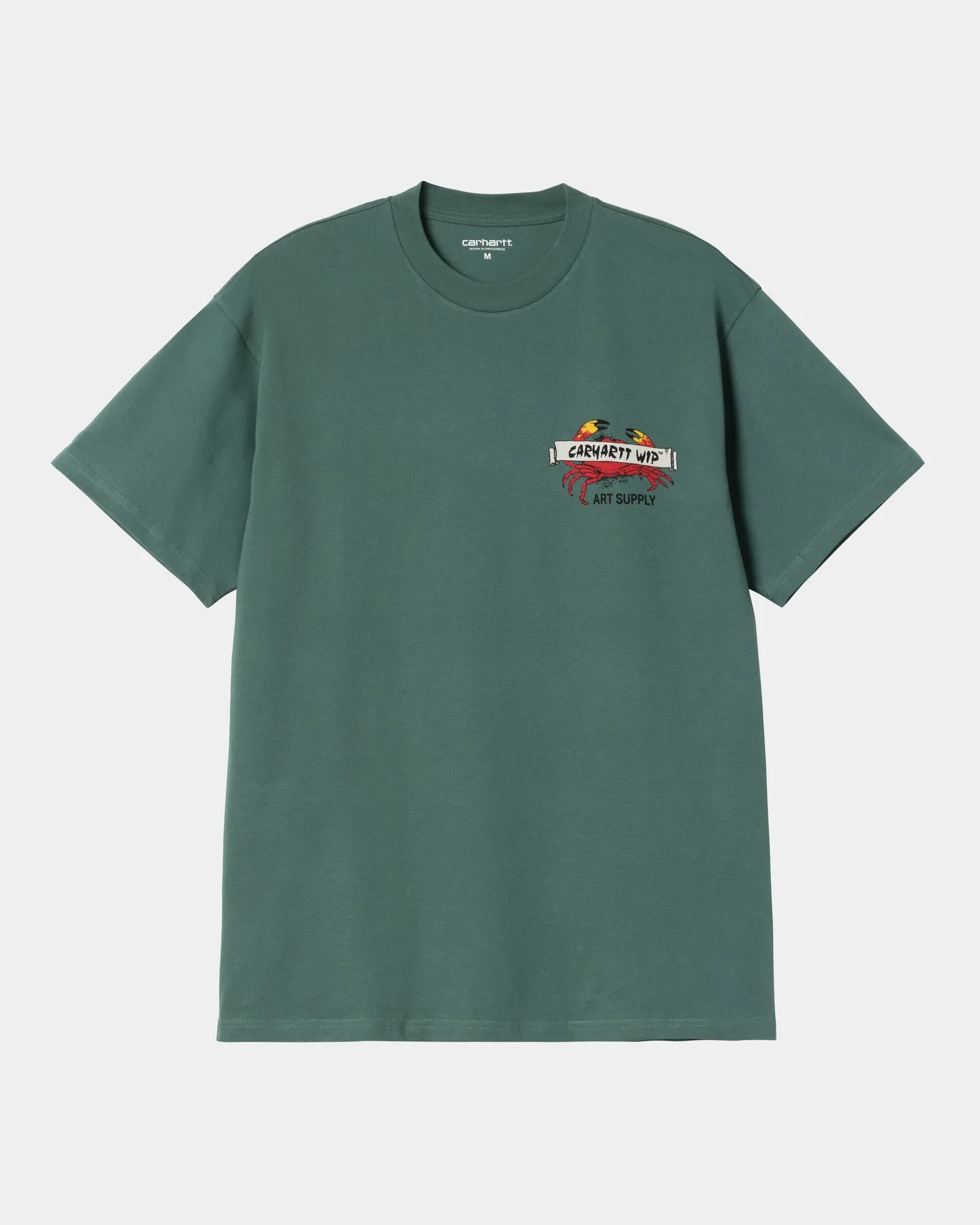 Crab Paint T-Shirt | Silver Pine Carhartt WIP