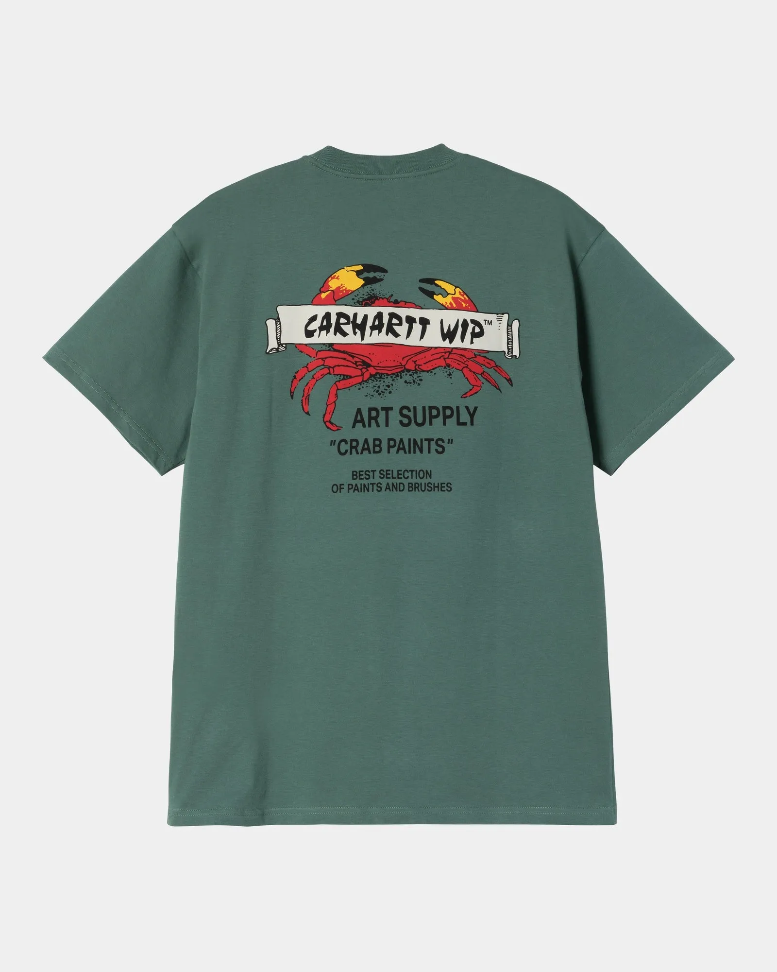 Crab Paint T-Shirt | Silver Pine Carhartt WIP
