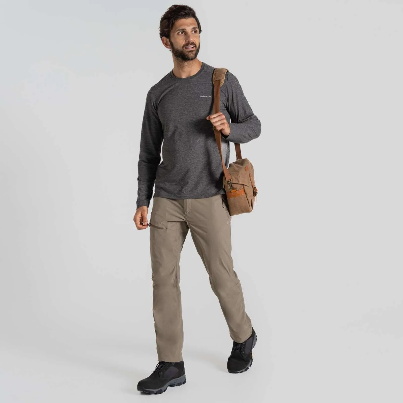 Craghoppers Mens Nosilife Abel Long Sleeve T-Shirt