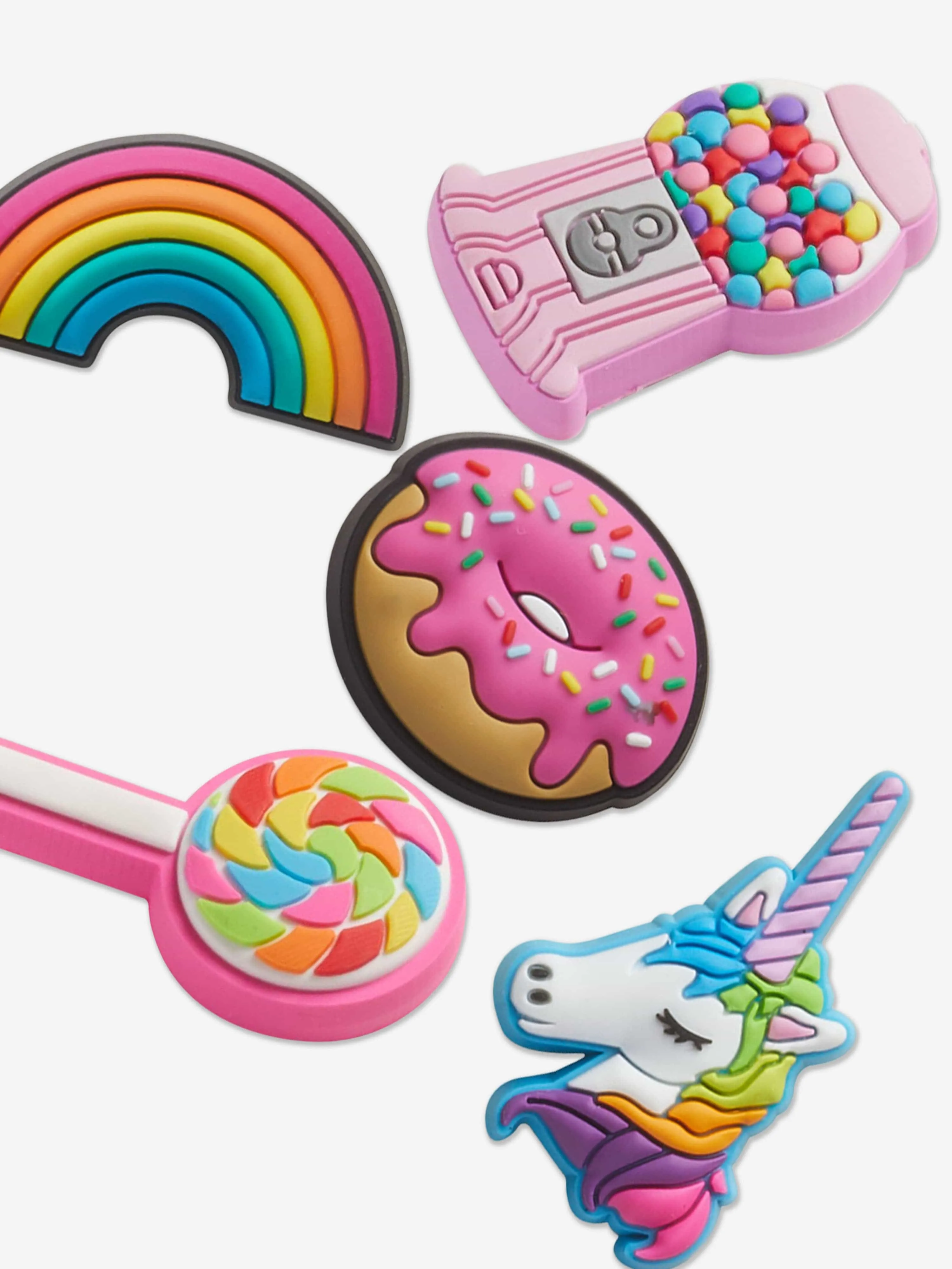 Crocs Kids Everything Nice Jibbitz Charm 5 Pack in Multicolour