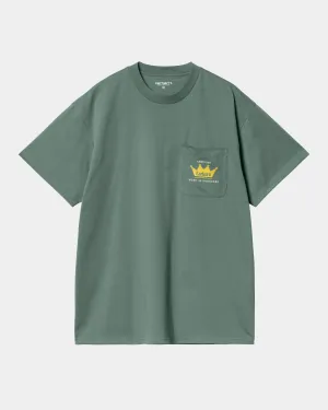 Crown Pocket T-Shirt | Silver Pine Carhartt WIP