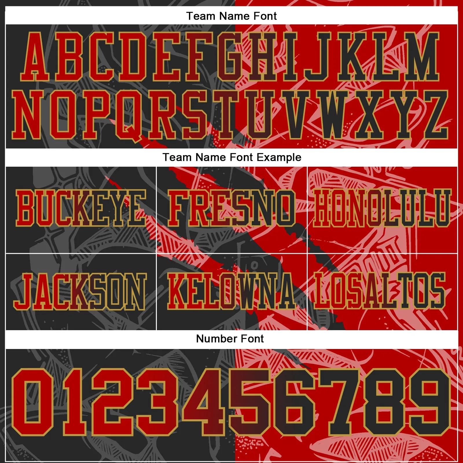 Custom Black Red-Old Gold Mesh Authentic Gradient Fashion Scratch Football Jersey
