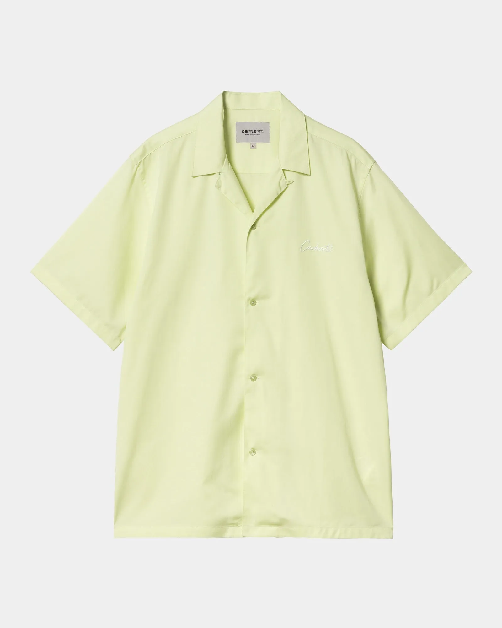 Delray Shirt | Air Green / White Carhartt WIP