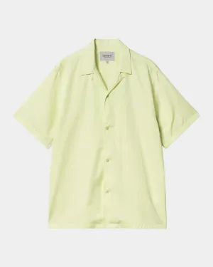 Delray Shirt | Air Green / White Carhartt WIP