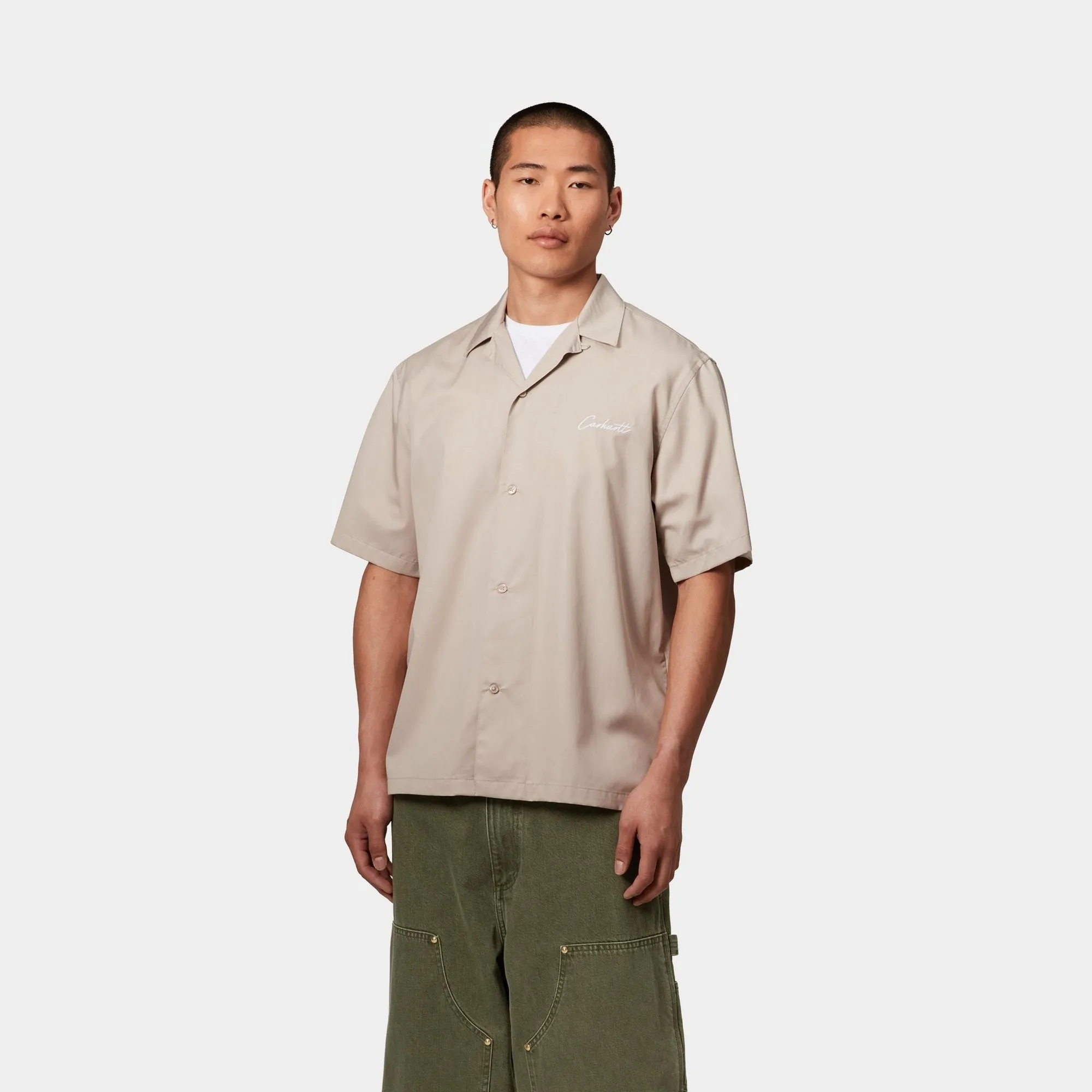 Delray Shirt | Fleur de Sel / White Carhartt WIP