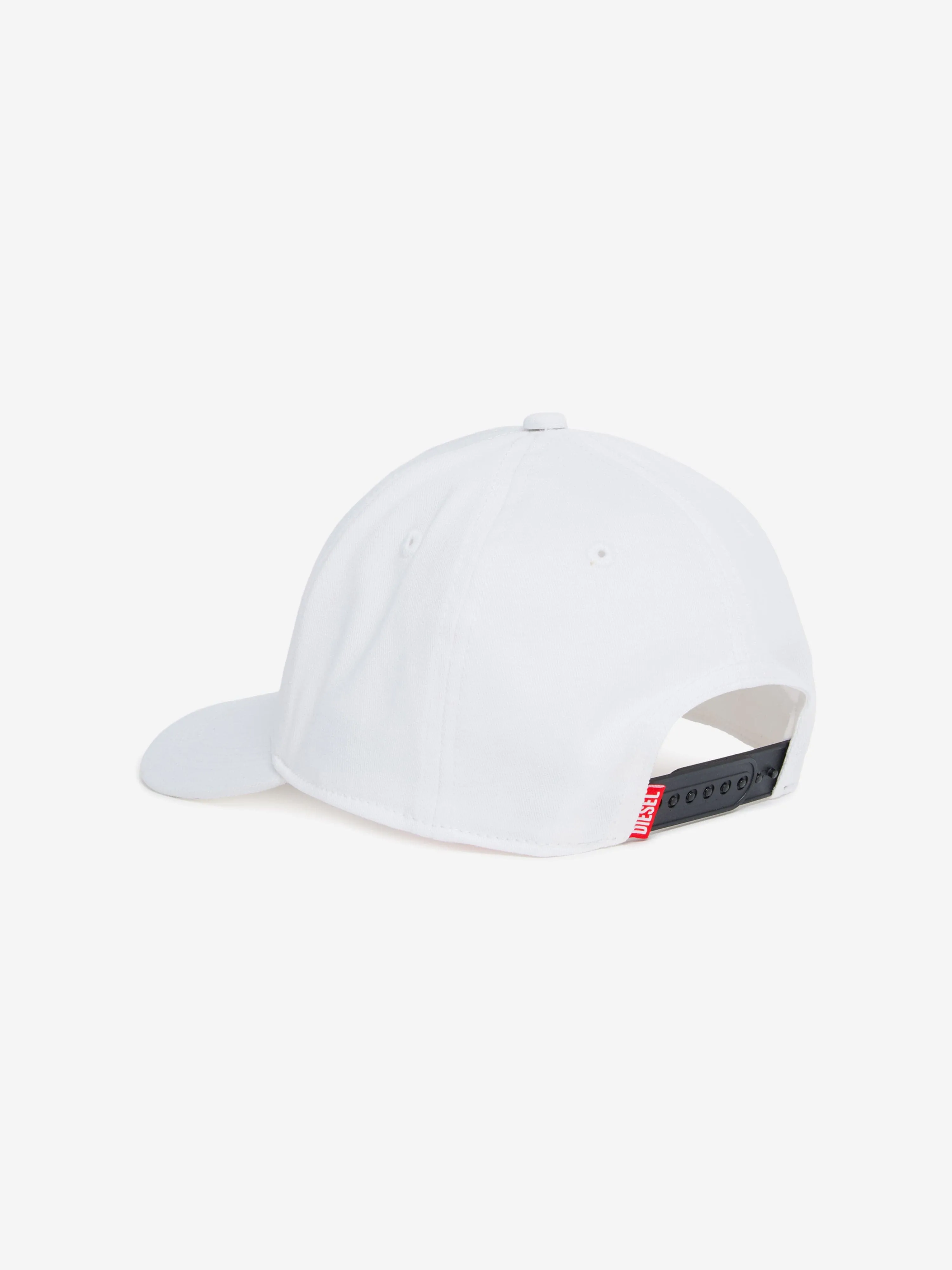 Diesel Kids Oval D Logo Cap in White