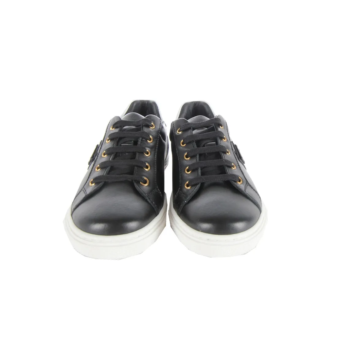 Dolce & Gabbana Kids Black and White Sneakers